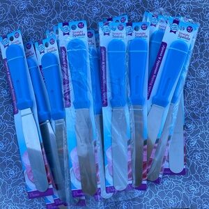 10.7 inch straight spatula set of 20